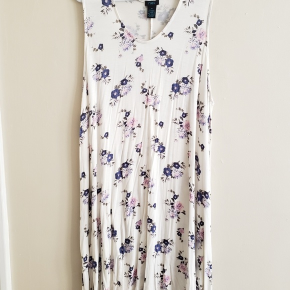 2x Floral Print Summer Dress - Picture 3 of 3